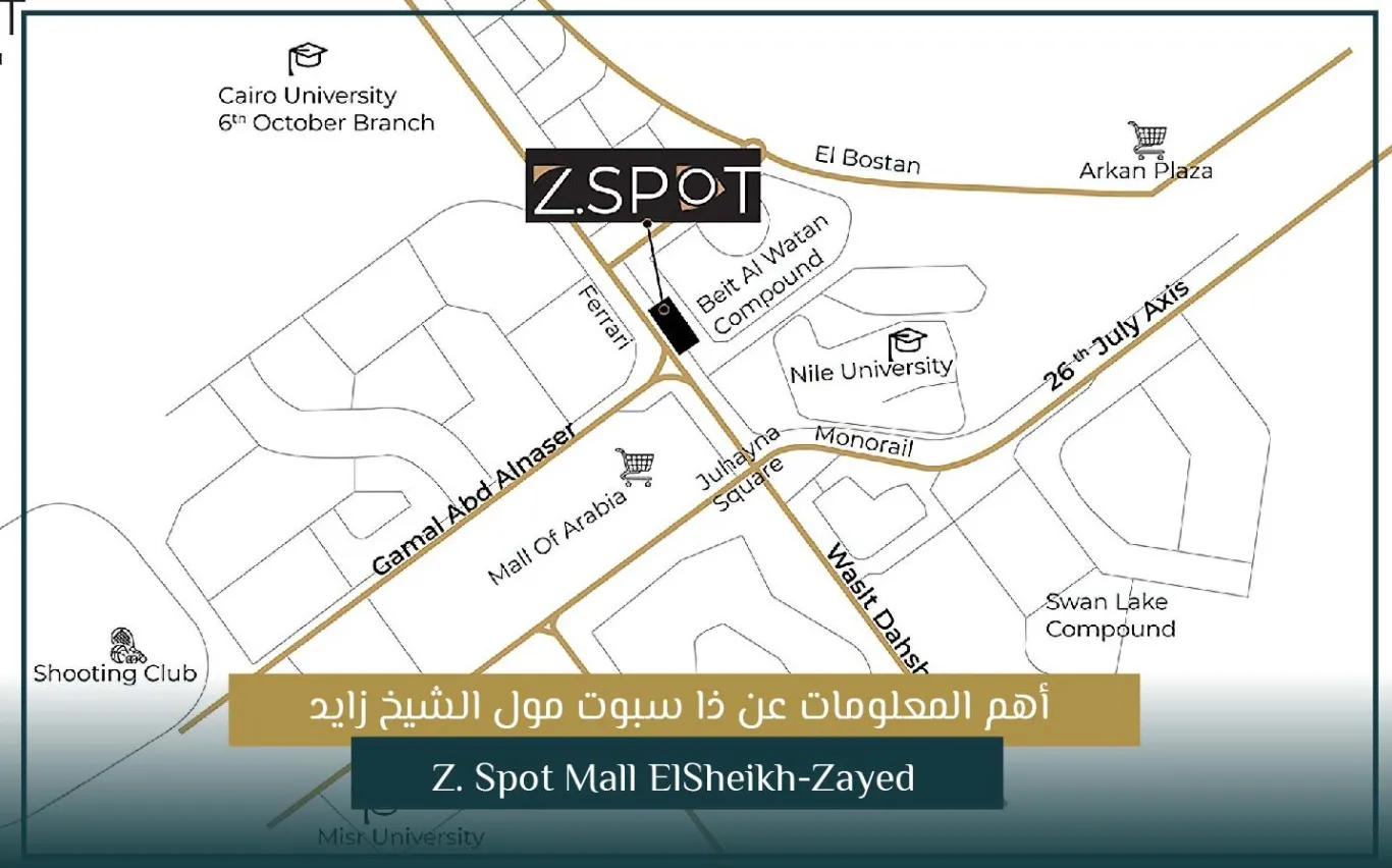 ذا سبوت مول جيوا للتطوير والاستثمار العقاري — الشيخ زايد — صورة 1